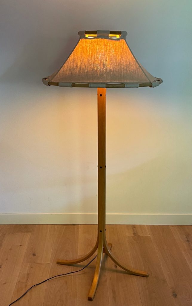 Swedish design floor lamp Anna design Anna Ehrner for Ateljé Lyktan 70s