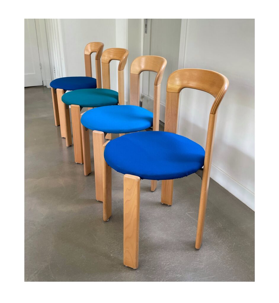 Chairs designed by Bruno Rey for Dietiker, 20 pcs available Studio Tout