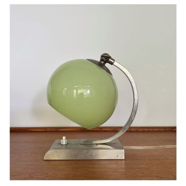 Small Art Deco style table lamp, 1940/50s, France