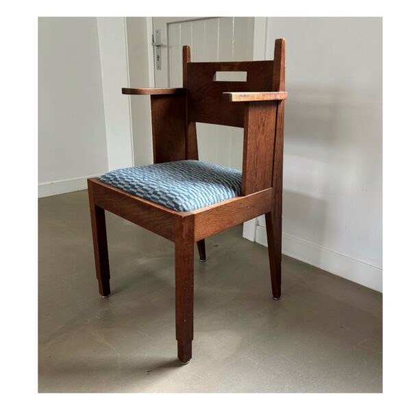 Modernist Art Deco armchair, the Netherlands, 1930s
