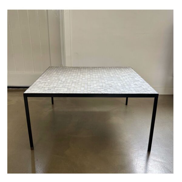Square mosaic coffee table, design Floris H. Fiedeldij for Artimeta, The Netherlands, 1950s