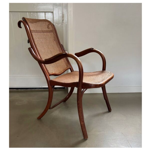 Rare so called 'Barbier' chair, model nr. 2, Michael Thonet for Thonet, Austria, 1885