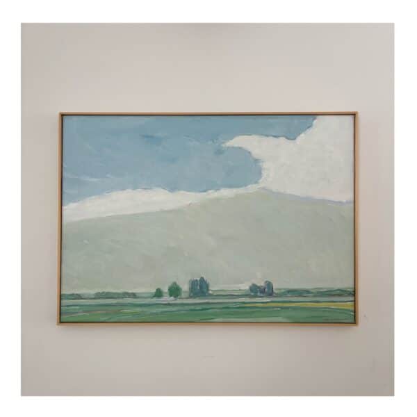 Dutch artwork, oil on canvas, "Najaar IV", Paul overhaus, 1999