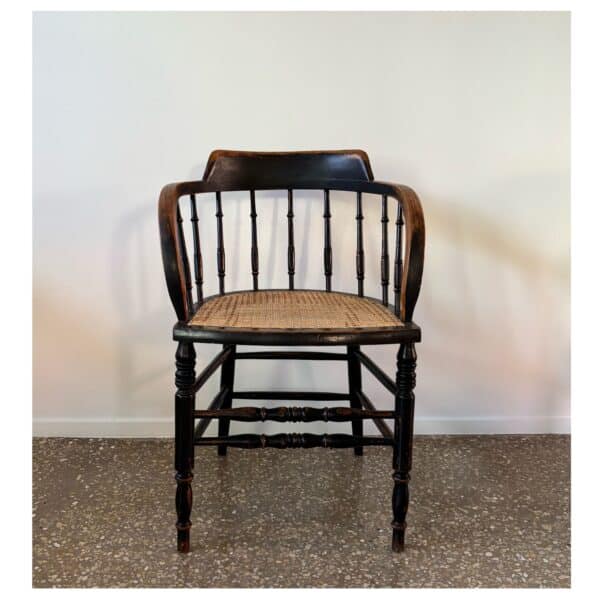 Antique Windsor style armchair, TU Delft, The Netherlands, 1880