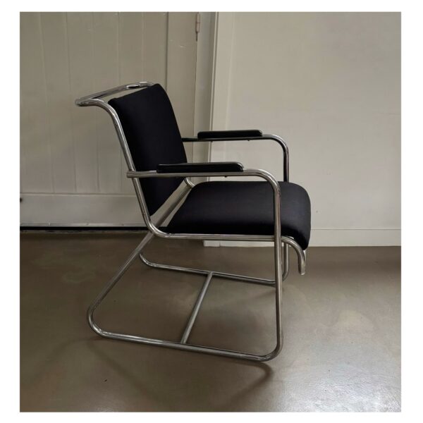 Rare ''Conversation chair", design Cor Alons for Oostwoud, 1950s