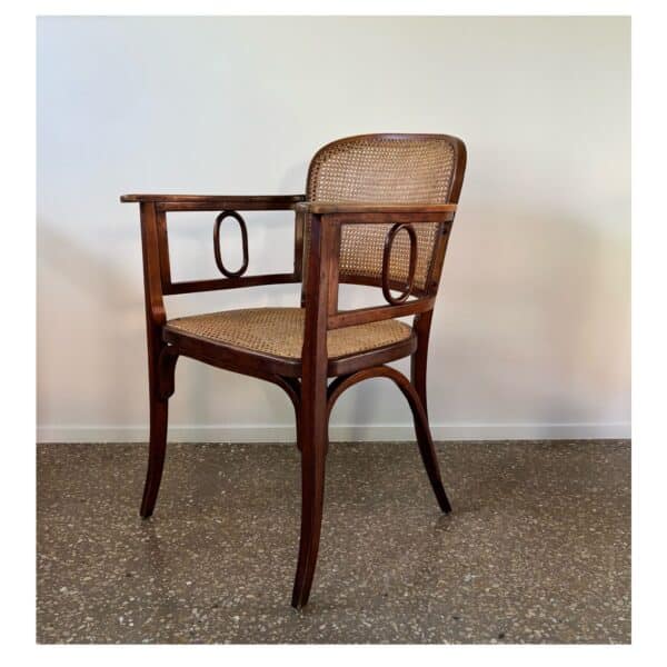 Rare (large) Thonet arm chair, model 6578, 1900s, Gebrüder Thonet, Austria