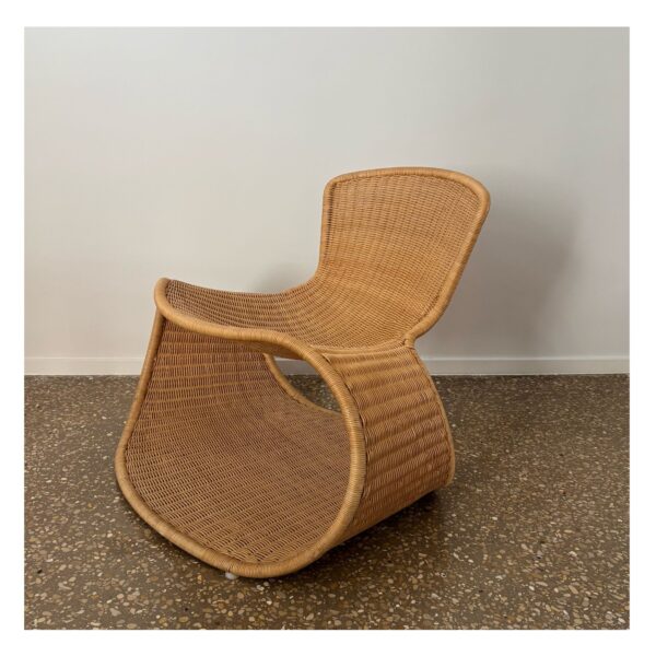 A 'Sari' lounge chair, Roderick Vos for Driade Italy, 1999