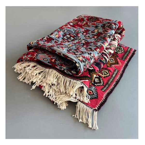 Colorful Persian 'Senneh' kelim rug, 2nd half 20th century