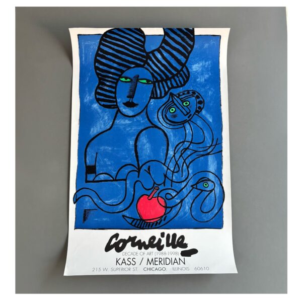 Affiche/Exhibition poster Corneille, color litho, poster, 1990's