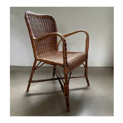 Bamboo and rattan chair France 2
