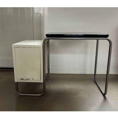 Bauhaus writing table, desk, Mauser Germany 1