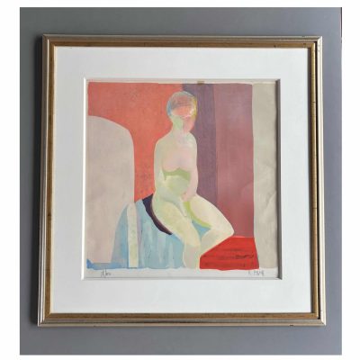 Framed litho R Muhl MAIN