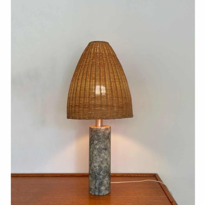 Italian table lamp albast base 2