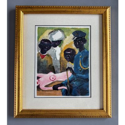 Kees van Dongen woodblock print 6