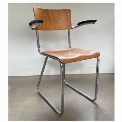 Oude Gispen(stijl) desk chair with armrests MAIN