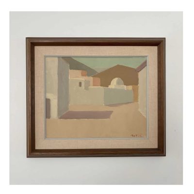 Painting Rolf Norrmann houses Spain 4