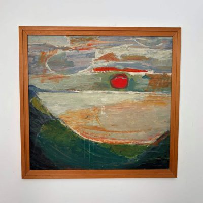 Painting Yvonne Kracht zonsondergang 2