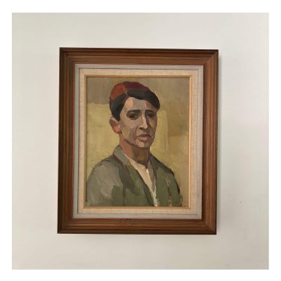 Painting young man Rolf Norrmann 10