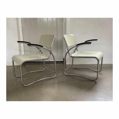 Rare set Auping chairs, 1930s 7