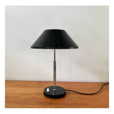 Table or desk lamp black shade 7