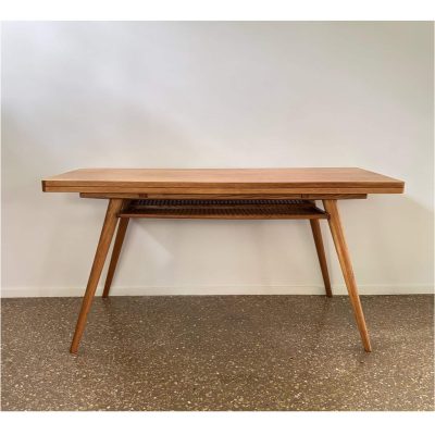 Vintage foldable wooden table 1