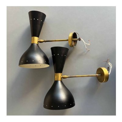 set diabolo wall sconces Stilnovo style MAIN